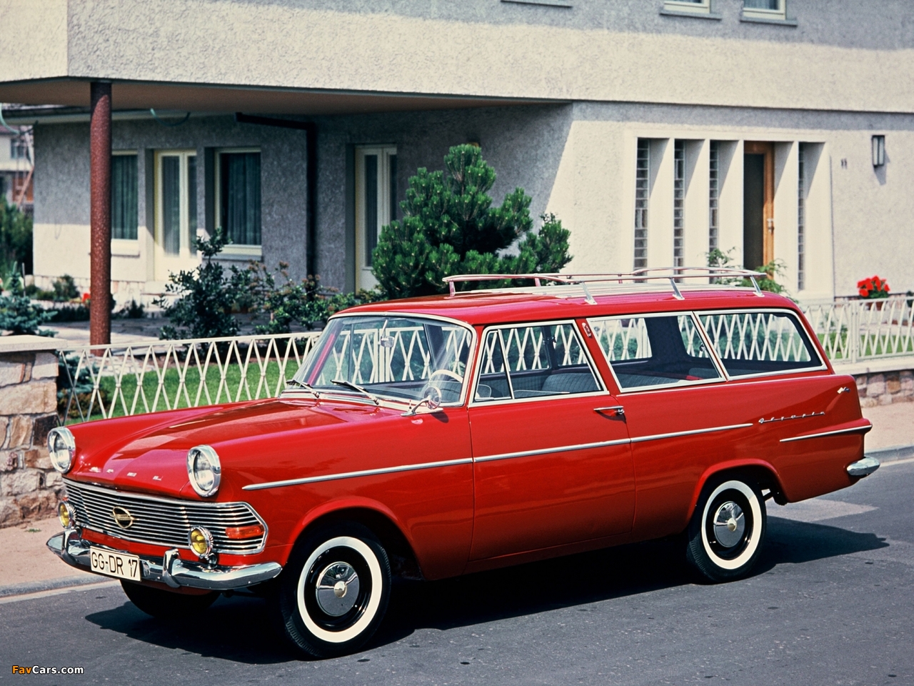 Opel Rekord Caravan (P2) 1960–63 wallpapers (1280 x 960)