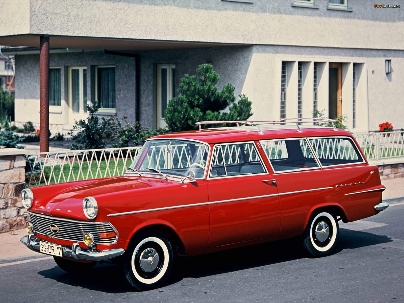 Opel Rekord Caravan (P2) 1960–63 wallpapers (1600 x 1200)