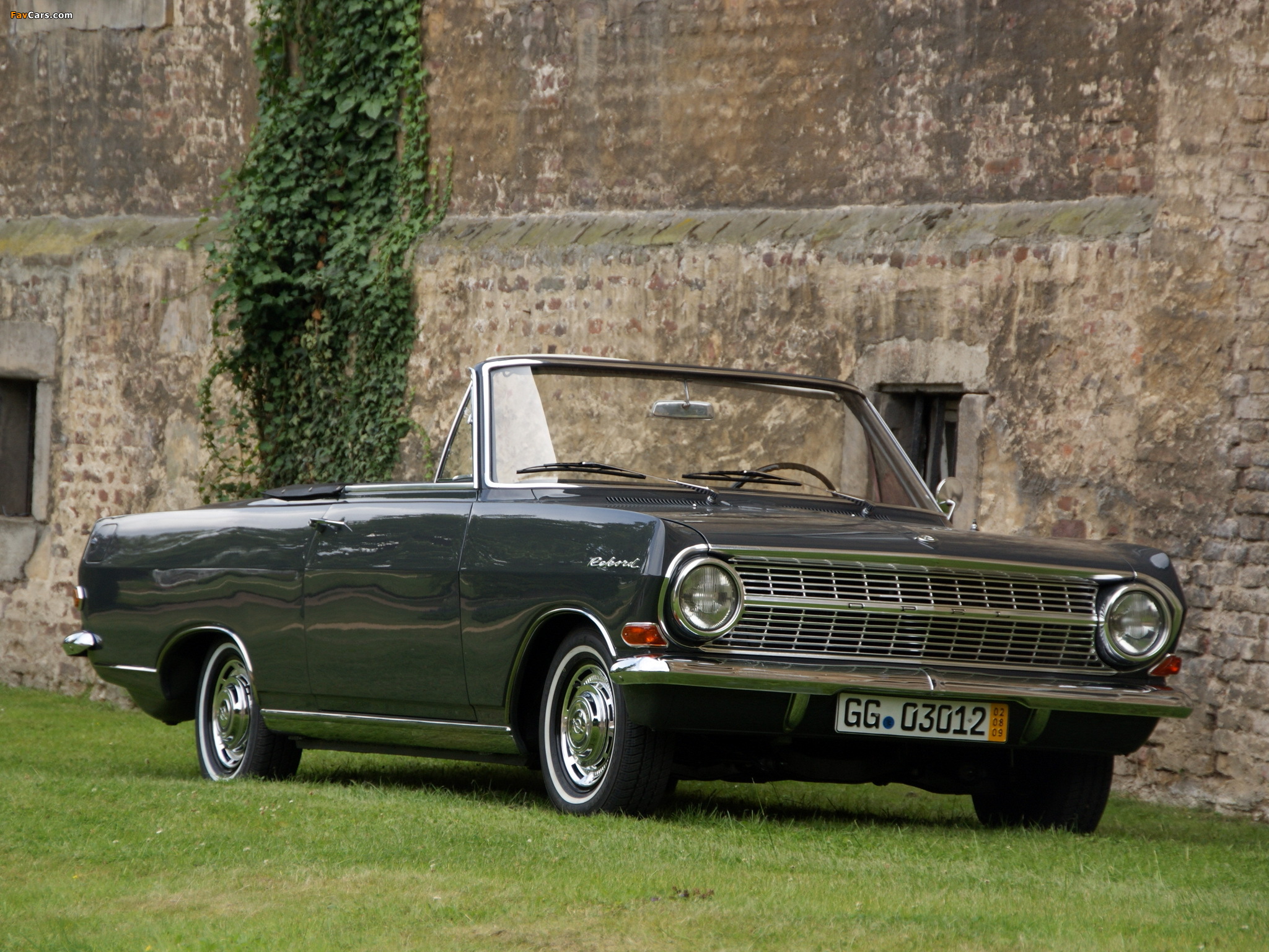 Opel Rekord Cabriolet by Karl Deutsch (A) 1963–65 wallpapers (2048 x 1536)