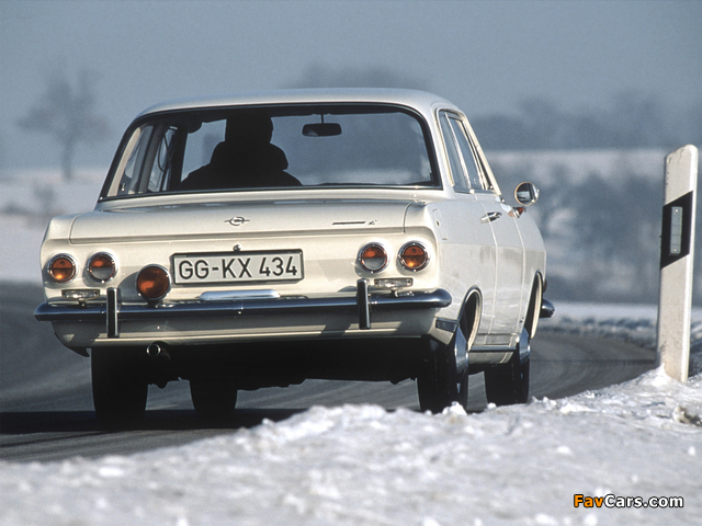 Opel Rekord Coupe (B) 1965–66 wallpapers (640 x 480)
