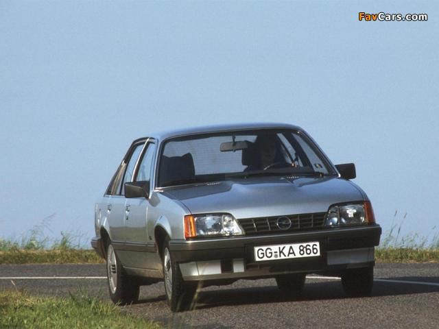 Opel Rekord (E2) 1982–86 wallpapers (640 x 480)