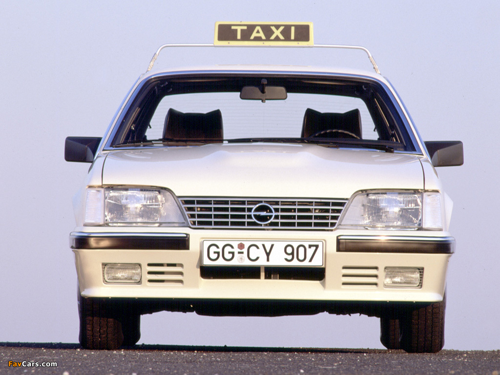 Images of Opel Senator Taxi (A2) 1982–86 (1024 x 768)