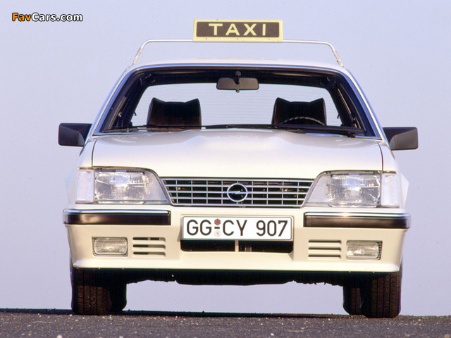 Images of Opel Senator Taxi (A2) 1982–86 (640 x 480)