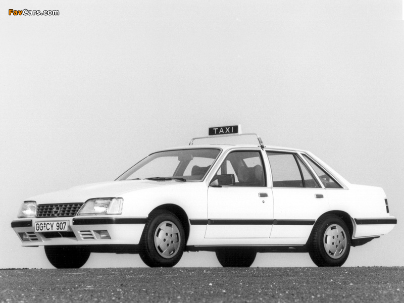 Opel Senator Taxi (A2) 1982–86 images (800 x 600)