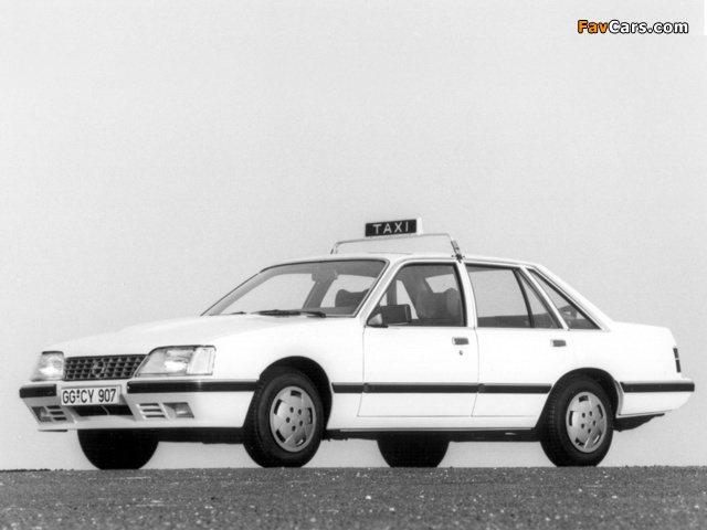 Opel Senator Taxi (A2) 1982–86 images (640 x 480)