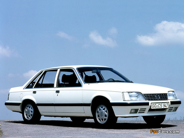 Opel Senator (A2) 1982–86 images (640 x 480)