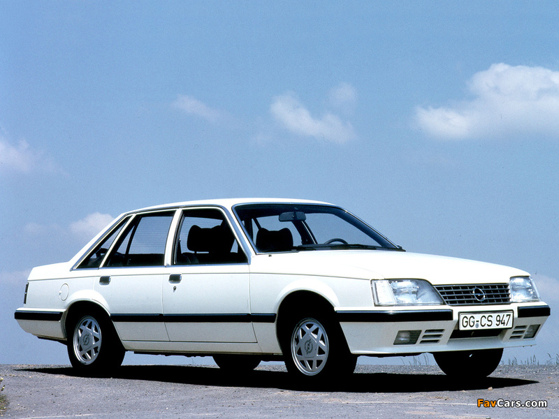 Opel Senator (A2) 1982–86 images (800 x 600)