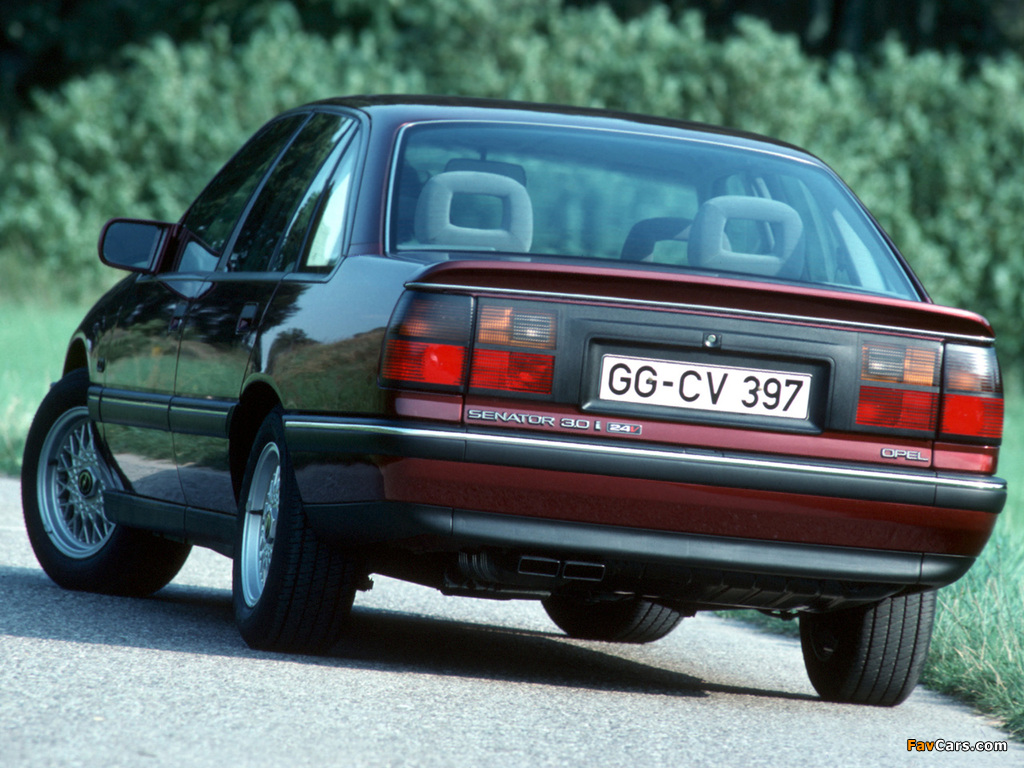 Opel Senator (B) 1987–93 images (1024 x 768)