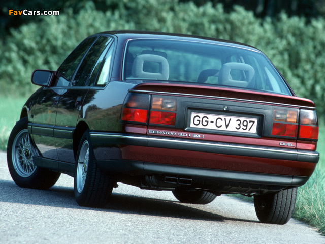 Opel Senator (B) 1987–93 images (640 x 480)
