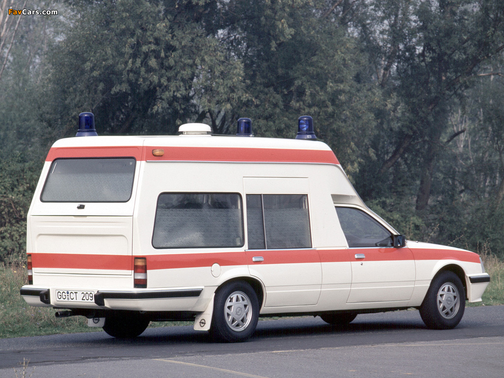 Opel Senator Krankenwagen (A2) images (1024 x 768)