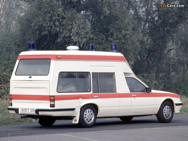 Opel Senator Krankenwagen (A2) images (800 x 600)