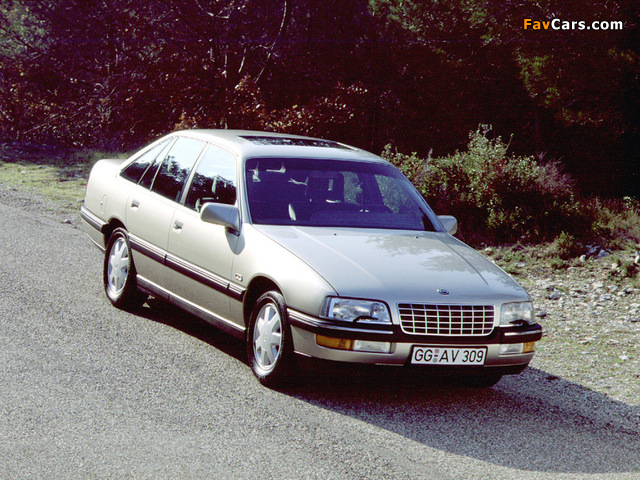 Photos of Opel Senator (B) 1987–93 (640 x 480)