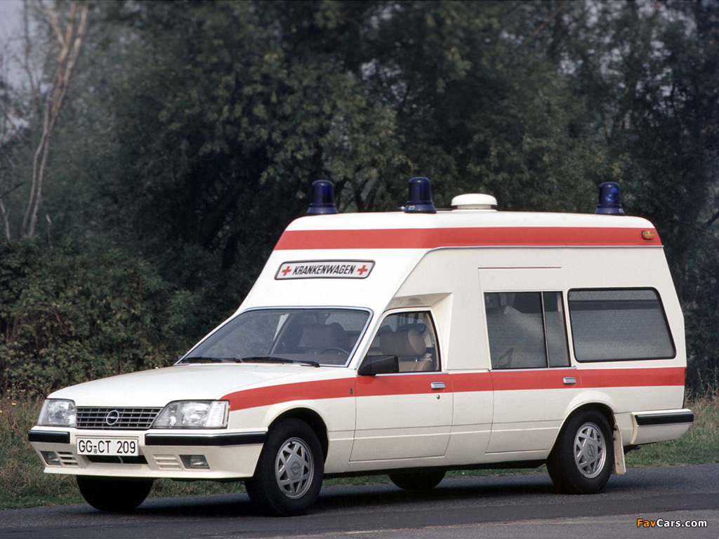 Pictures of Opel Senator Krankenwagen (A2) (1024 x 768)