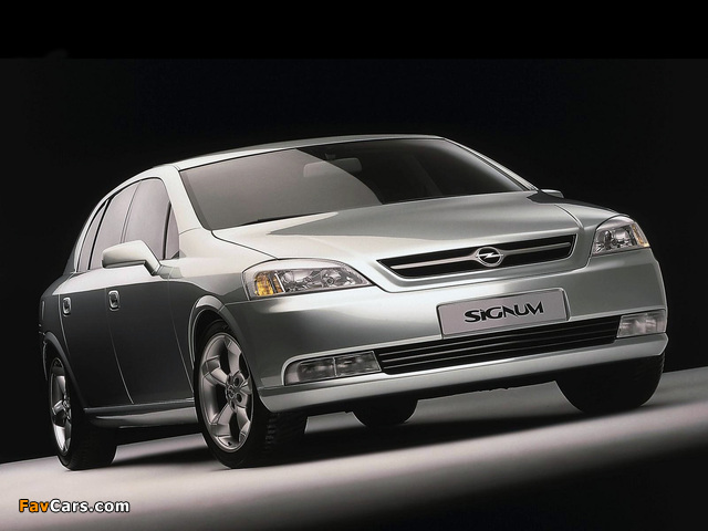 Opel Signum Concept 2000 pictures (640 x 480)