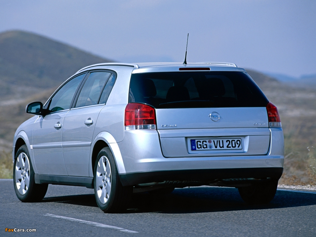 Opel Signum 2003–05 images (1024 x 768)