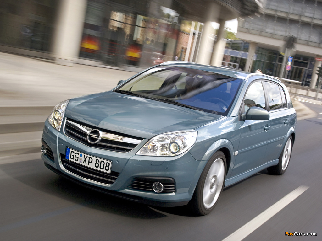 Opel Signum 2006–08 photos (1024 x 768)