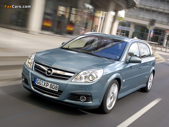 Opel Signum 2006–08 photos (640 x 480)