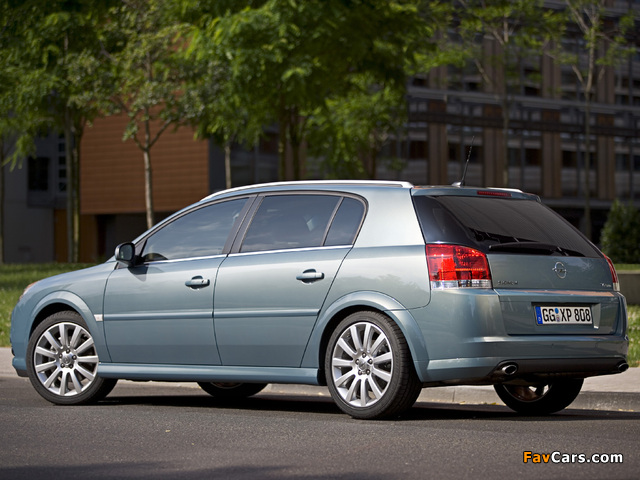 Opel Signum 2006–08 pictures (640 x 480)