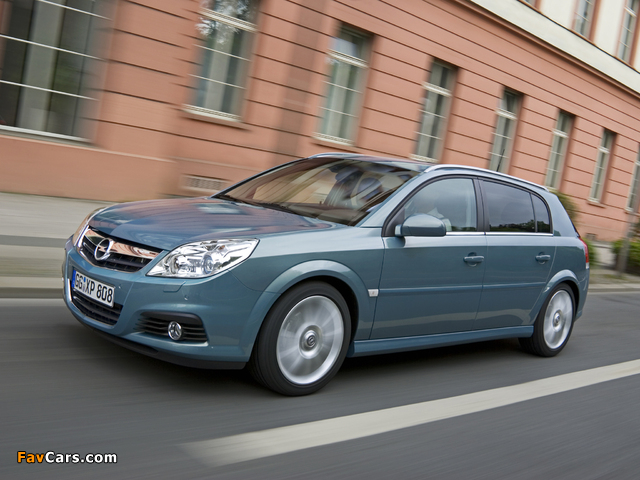 Pictures of Opel Signum 2006–08 (640 x 480)