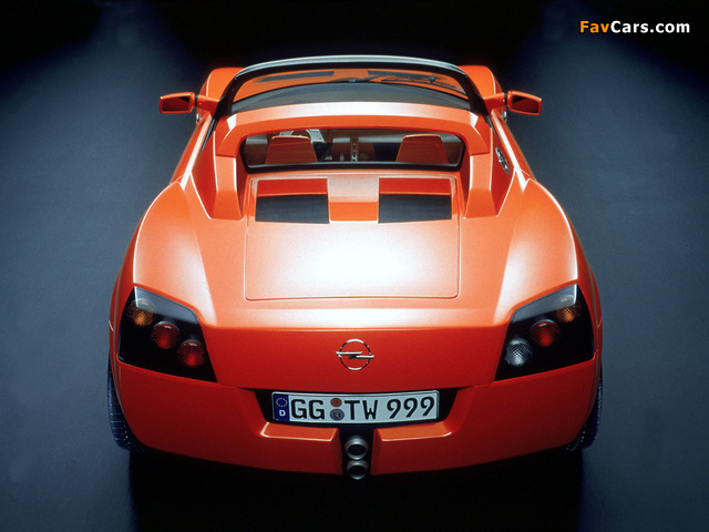 Opel Speedster Concept 1999 images (640 x 480)