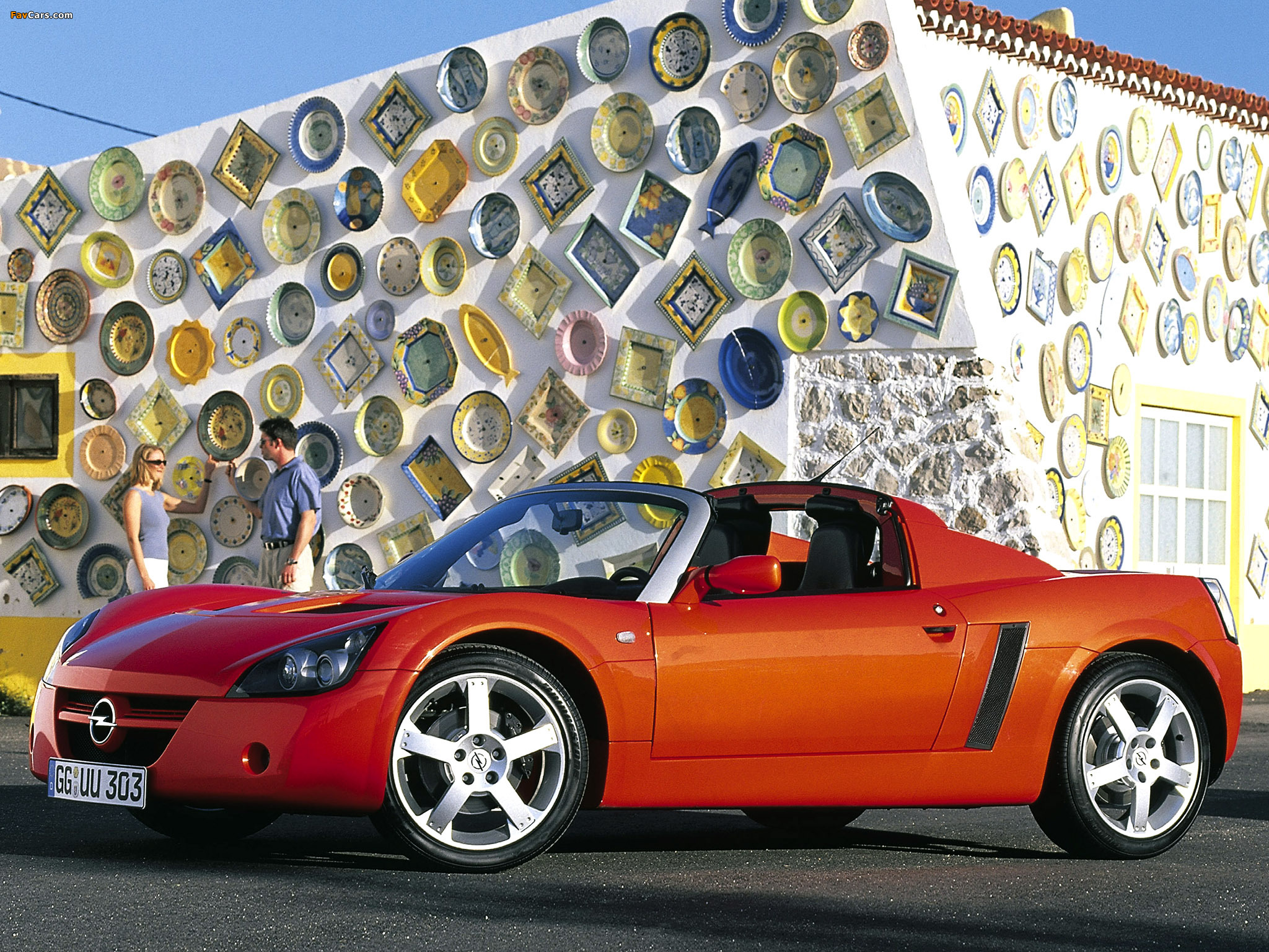 Opel Speedster 2000–03 wallpapers (2048 x 1536)