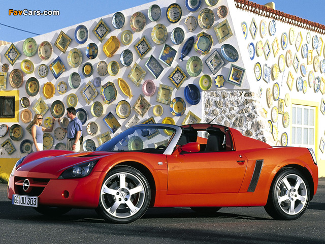 Opel Speedster 2000–03 wallpapers (640 x 480)