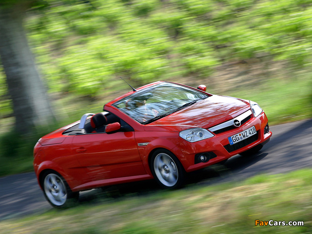 Opel Tigra TwinTop 2004–09 wallpapers (640 x 480)