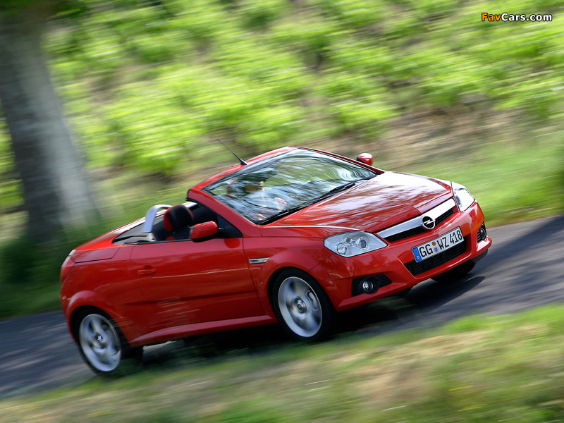 Opel Tigra TwinTop 2004–09 wallpapers (800 x 600)