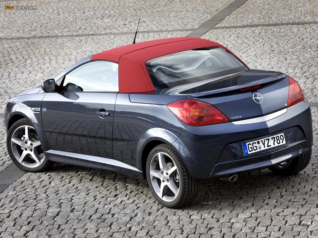 Opel Tigra TwinTop Illusion 2008–09 pictures (1024 x 768)