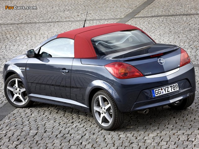 Opel Tigra TwinTop Illusion 2008–09 pictures (640 x 480)