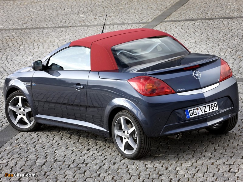 Opel Tigra TwinTop Illusion 2008–09 pictures (800 x 600)