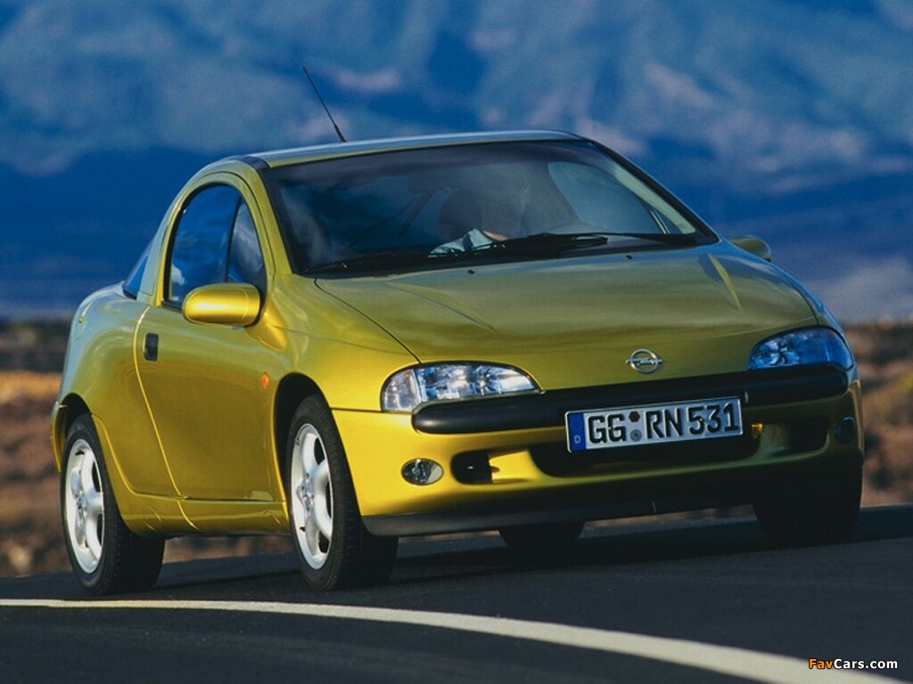 Opel Tigra 1994–2000 wallpapers (1024 x 768)