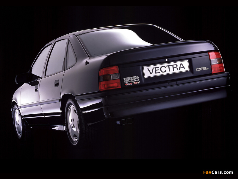 Images of Opel Vectra 2000 (A) 1989–92 (800 x 600)