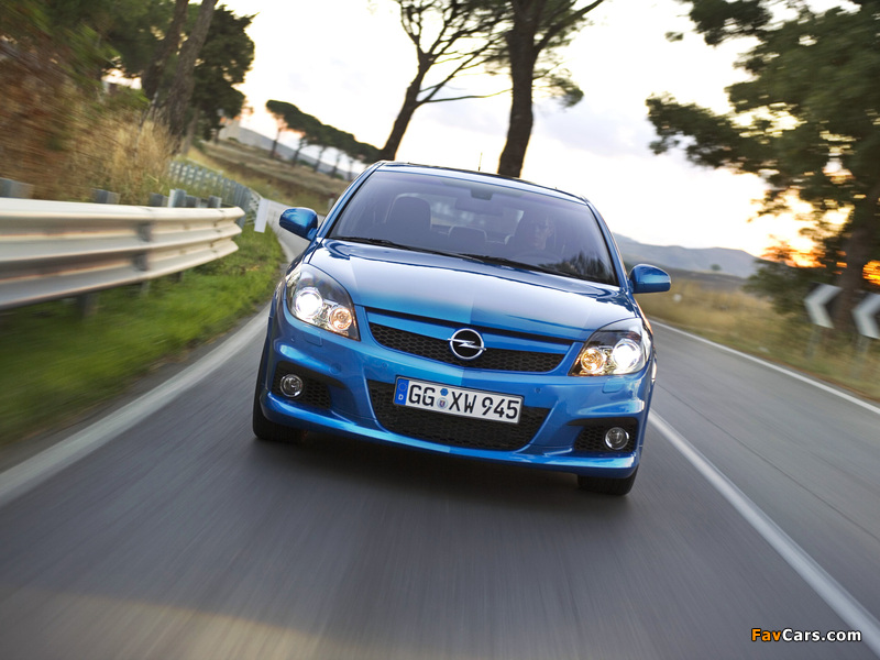 Images of Opel Vectra GTS OPC (C) 2005–08 (800 x 600)