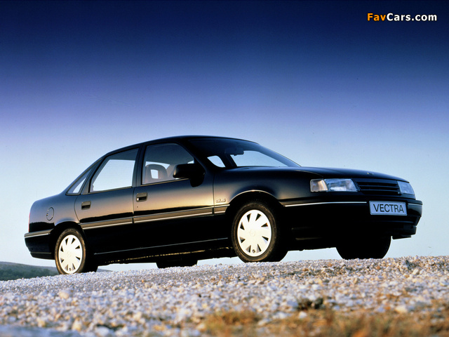 Opel Vectra Sedan (A) 1988–92 pictures (640 x 480)