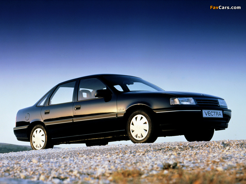 Opel Vectra Sedan (A) 1988–92 pictures (800 x 600)