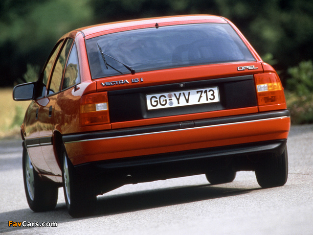 Opel Vectra Hatchback (A) 1988–92 pictures (640 x 480)