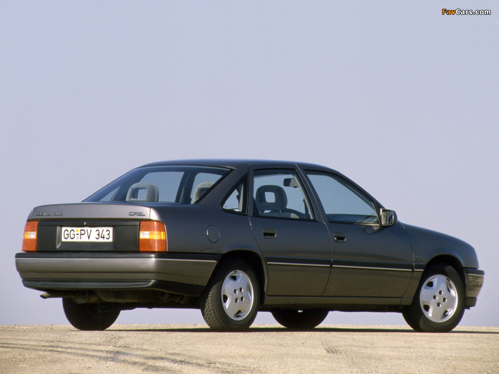 Opel Vectra Sedan (A) 1988–92 wallpapers (1024 x 768)