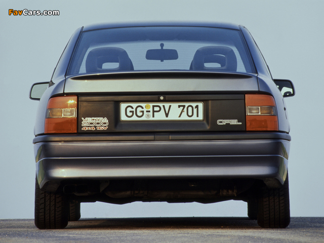 Opel Vectra 2000 (A) 1989–92 images (640 x 480)