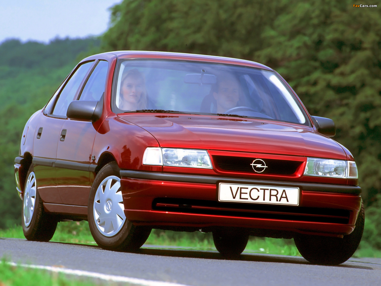 Opel Vectra Sedan (A) 1992–95 images (1600 x 1200)