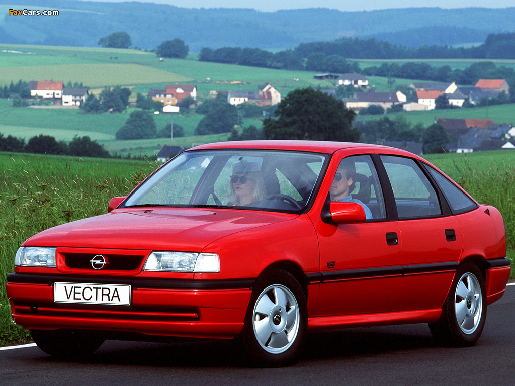 Opel Vectra GT Hatchback (A) 1992–94 photos (1024 x 768)