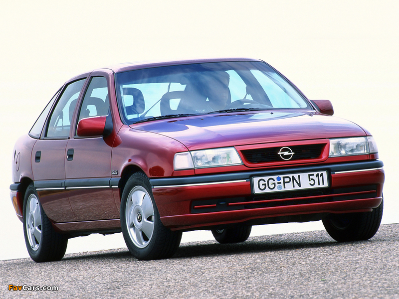 Opel Vectra Hatchback (A) 1992–95 wallpapers (800 x 600)