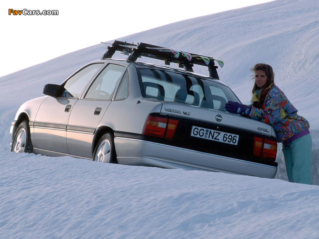 Opel Vectra V6 (A) 1993–95 images (640 x 480)