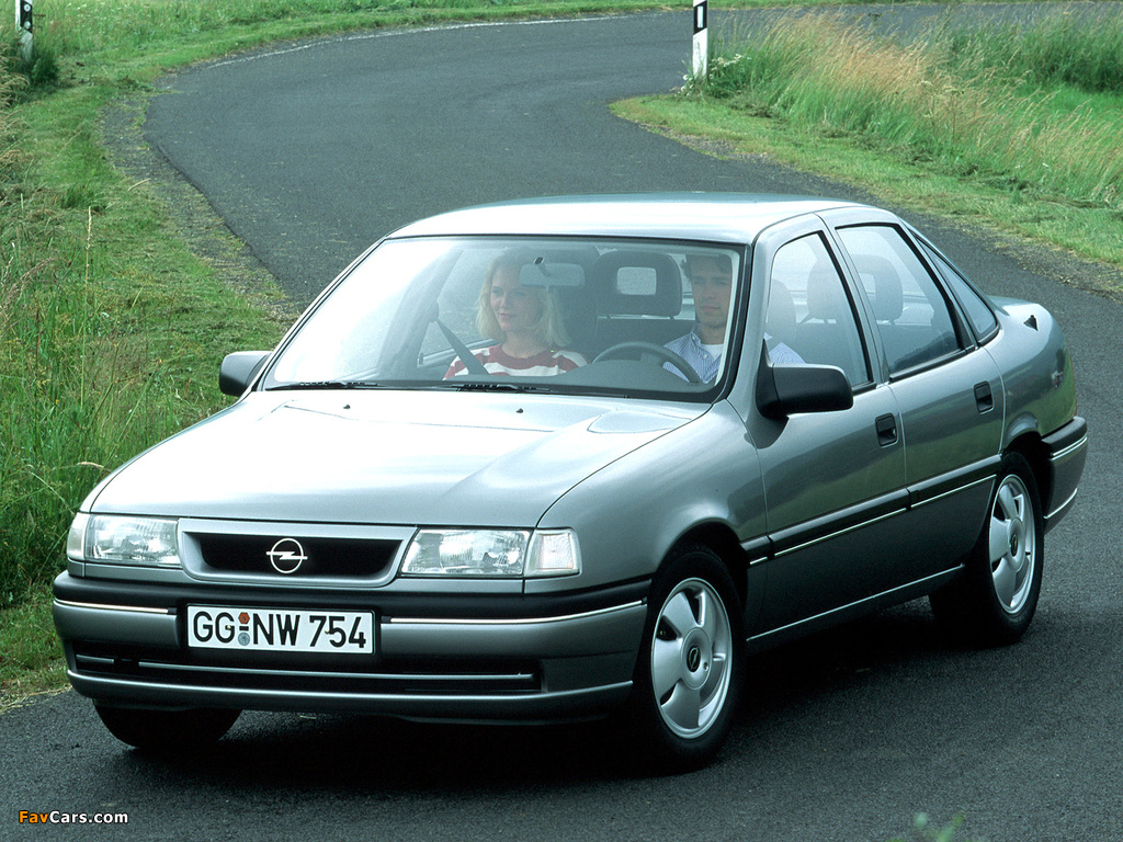 Opel Vectra V6 (A) 1993–95 photos (1024 x 768)