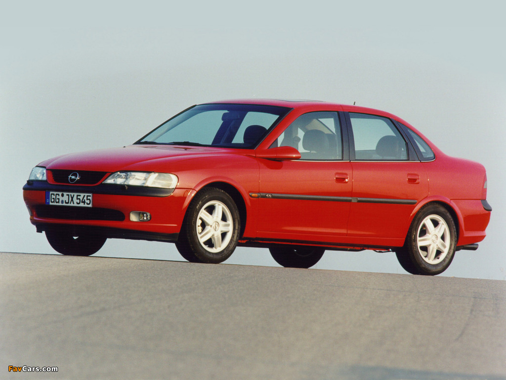 Opel Vectra Sedan (B) 1995–99 photos (1024 x 768)