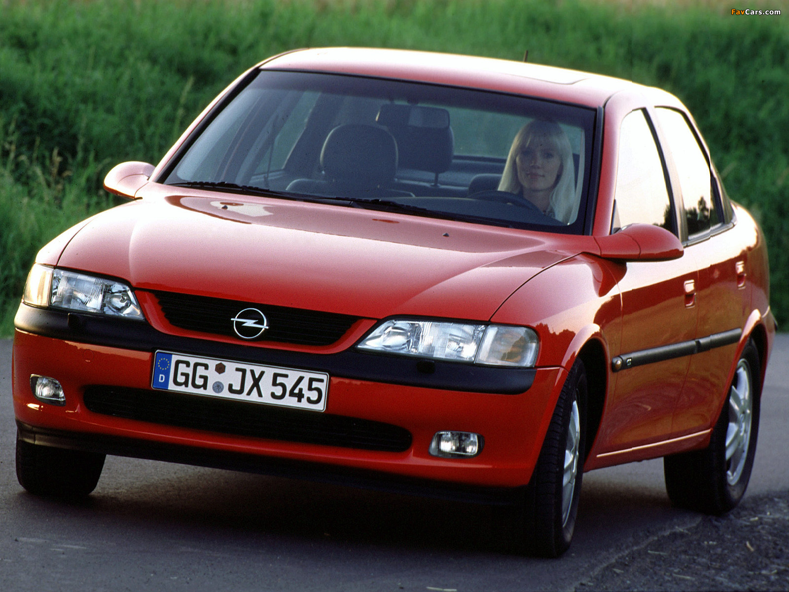 Opel Vectra Sedan (B) 1995–99 wallpapers (1600 x 1200)