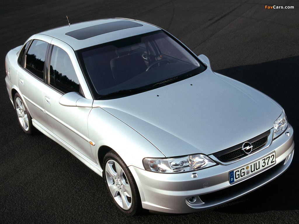 Opel Vectra Sedan (B) 1999–2002 images (1024 x 768)