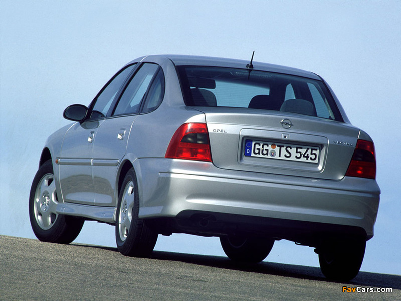 Opel Vectra Sedan (B) 1999–2002 images (800 x 600)