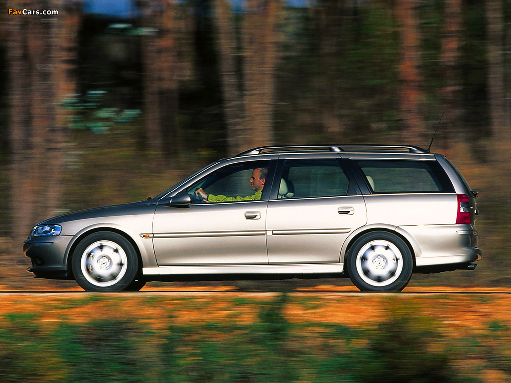 Opel Vectra Caravan (B) 1999–2002 photos (1024 x 768)