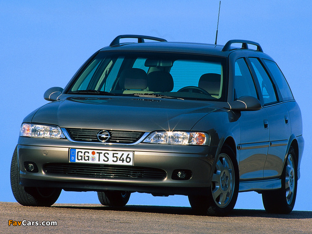 Opel Vectra Caravan (B) 1999–2002 pictures (640 x 480)